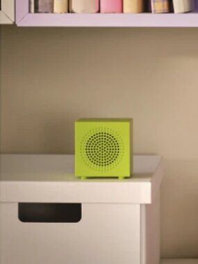 KALLSUP 506.051.20 Portable Bluetooth speaker, yellow-green